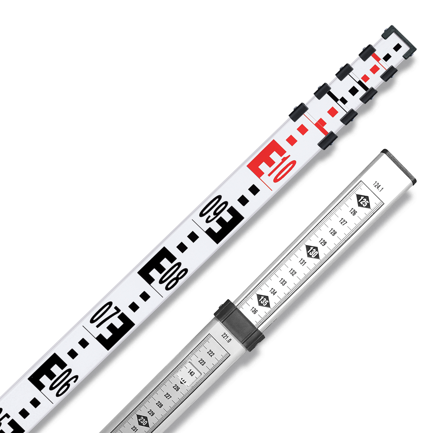 5M Aluminum Leveling Rod (CR) - Metric